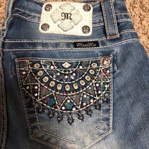LAST CHANCE OFFER!!!! Miss Me cropped jeans